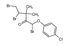 1-(4-chlorophenoxy)-3,3-dimethyl-1,4,5-tribromo-2-pentanone CAS:98328-26-8 manufacturer & supplier