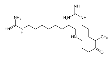 2-[8-[[8-(diaminomethylideneamino)-5-methyl-4-oxooctyl]amino]octyl]guanidine CAS:98330-00-8 manufacturer & supplier