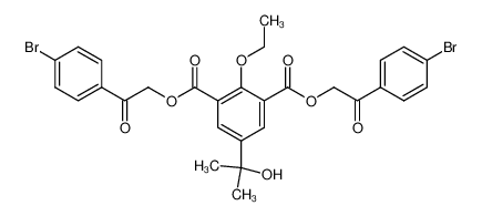 2-Ethoxy-5-(1-methyl-1-hydroxy-ethyl)-1,3-bis-(p-brom-phenacyloxycarbonyl)-benzol CAS:98332-41-3 manufacturer & supplier