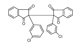 2-(3-Chlor-phenyl)-2-(2-(3-chlor-phenyl)-1,3-dioxo-indan-2-yl)-indan-1,3-dion CAS:98332-71-9 manufacturer & supplier