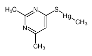 6-Methylmercurithio-4,6-dimethyl-pyrimidin CAS:98334-20-4 manufacturer & supplier