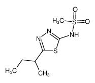 2-sek.-Butyl-5-methylsulfonamino-1,3,4-thiadiazol CAS:98337-89-4 manufacturer & supplier