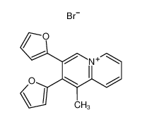 2,3-Di-furan-2-yl-1-methyl-quinolizinylium; bromide CAS:98339-97-0 manufacturer & supplier