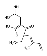 2-[(5R)-5-ethyl-2-hydroxy-5-[(1E)-2-methylbuta-1,3-dienyl]-4-oxothiophen-3-yl]acetamide CAS:98352-22-8 manufacturer & supplier