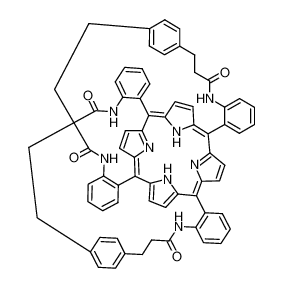 α-5,15:β-10,20-bis(2,2'-(3,3'-(p-phenylene)dipropionamido)-diphenyl)porphyrin CAS:98360-59-9 manufacturer & supplier