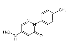 3(2H)-Pyridazinone, 5-(methylamino)-2-(4-methylphenyl)- CAS:98366-75-7 manufacturer & supplier