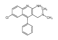 6-Chloro-3-dimethylaminomethyl-4-phenyl-quinolin-2-ylamine CAS:98369-71-2 manufacturer & supplier