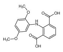 2-(2,5-Dimethoxy-phenylamino)-isophthalic acid CAS:98370-42-4 manufacturer & supplier