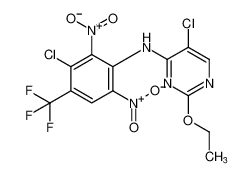 5-chloro-N-(3-chloro-2,6-dinitro-4-(trifluoromethyl)phenyl)-2-ethoxypyrimidin-4-amine CAS:98375-13-4 manufacturer & supplier