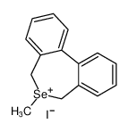 Dibenzo[c,e]selenepinium, 5,7-dihydro-6-methyl-, iodide CAS:98378-62-2 manufacturer & supplier