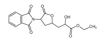 3-[4-(1,3-Dioxo-1,3-dihydro-isoindol-2-yl)-5-oxo-tetrahydro-furan-2-yl]-2-hydroxy-propionic acid ethyl ester CAS:98378-70-2 manufacturer & supplier