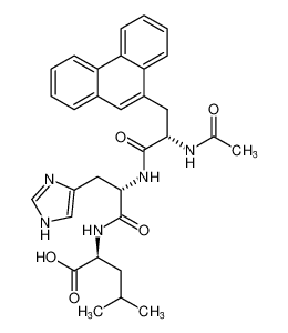 L-Leucine, N-[N-[N-acetyl-3-(9-phenanthrenyl)-L-alanyl]-L-histidyl]- CAS:98379-15-8 manufacturer & supplier