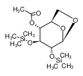 Acetic acid (1R,2R,3S,4R,5R)-3,4-bis-trimethylsilanyloxy-6,8-dioxa-bicyclo[3.2.1]oct-2-yl ester CAS:98379-33-0 manufacturer & supplier