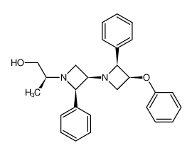 (S)-2-((2S,3S,2'R,3'R)-3-Phenoxy-2,2'-diphenyl-[1,3']biazetidinyl-1'-yl)-propan-1-ol CAS:98380-62-2 manufacturer & supplier