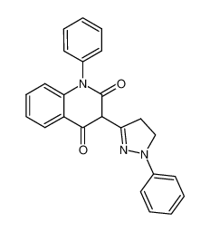 1-phenyl-3-(1-phenyl-2-pyrazolin-3-yl)-2,4(1H,3H)-quinolinedione CAS:98381-82-9 manufacturer & supplier