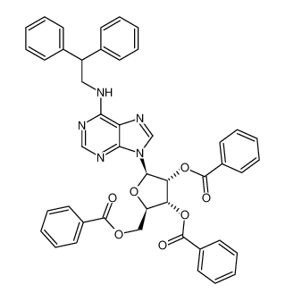 Adenosine, N-(2,2-diphenylethyl)-, 2',3',5'-tribenzoate CAS:98383-71-2 manufacturer & supplier