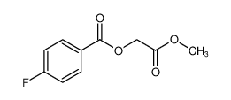 Benzoic acid, 4-fluoro-, 2-methoxy-2-oxoethyl ester CAS:98386-27-7 manufacturer & supplier