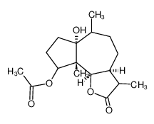 Acetic acid (3aS,6aR,9aS,9bR)-6a-hydroxy-3,6,9a-trimethyl-2-oxo-dodecahydro-azuleno[4,5-b]furan-9-yl ester CAS:98390-77-3 manufacturer & supplier