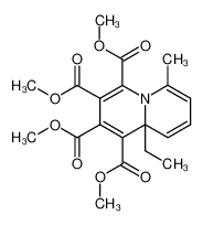 9a-ethyl-6-methyl-9aH-quinolizine-1,2,3,4-tetracarboxylic acid tetramethyl ester CAS:984-35-0 manufacturer & supplier