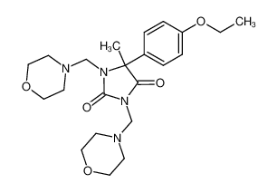 5-(4-Ethoxy-phenyl)-5-methyl-1,3-bis-morpholin-4-ylmethyl-imidazolidine-2,4-dione CAS:98402-11-0 manufacturer & supplier