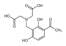 Glycine, N-[(3-acetyl-2,6-dihydroxyphenyl)methyl]-N-(carboxymethyl)- CAS:98402-57-4 manufacturer & supplier