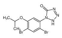 1-(2,4-dibromo-5-isopropoxyphenyl)-1,2-dihydro-5H-tetrazol-5-one CAS:98404-19-4 manufacturer & supplier