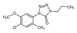 1-(4-chloro-5-methoxy-2-methylphenyl)-4-propyl-1,4-dihydro-5H-tetrazol-5-one CAS:98404-85-4 manufacturer & supplier