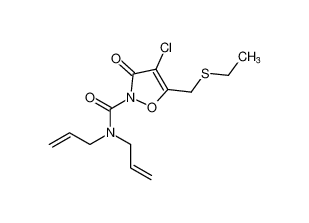 N,N-diallyl-4-chloro-5-((ethylthio)methyl)-3-oxoisoxazole-2(3H)-carboxamide CAS:98406-64-5 manufacturer & supplier