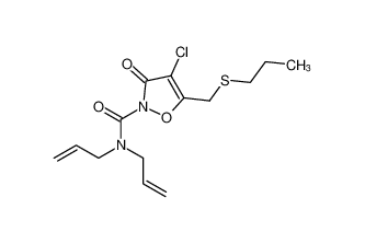 N,N-diallyl-4-chloro-3-oxo-5-((propylthio)methyl)isoxazole-2(3H)-carboxamide CAS:98406-75-8 manufacturer & supplier