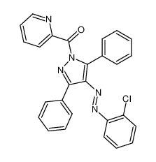 [4-(2-Chloro-phenylazo)-3,5-diphenyl-pyrazol-1-yl]-pyridin-2-yl-methanone CAS:98407-73-9 manufacturer & supplier