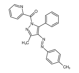 (3-Methyl-5-phenyl-4-p-tolylazo-pyrazol-1-yl)-pyridin-2-yl-methanone CAS:98408-12-9 manufacturer & supplier