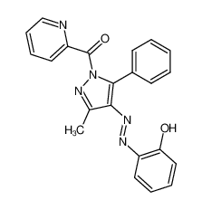 [4-(2-Hydroxy-phenylazo)-3-methyl-5-phenyl-pyrazol-1-yl]-pyridin-2-yl-methanone CAS:98408-14-1 manufacturer & supplier