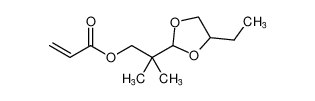 2-Propenoic acid, 2-(4-ethyl-1,3-dioxolan-2-yl)-2-methylpropyl ester CAS:98409-36-0 manufacturer & supplier