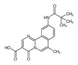 7-methyl-4-oxo-10-pivalamido-4H-pyrimido[2,1-a]isoquinoline-3-carboxylic acid CAS:98410-96-9 manufacturer & supplier