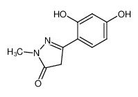 5-(2,4-Dihydroxy-phenyl)-2-methyl-2,4-dihydro-pyrazol-3-one CAS:98411-91-7 manufacturer & supplier