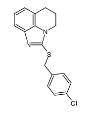 2-(4-chlorophenylmethylthio)-5,6-dihydro-[4H]-imidazo-[4,5,1-ij]quinoline CAS:98412-37-4 manufacturer & supplier