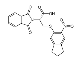 (R)-2-(1,3-Dioxo-1,3-dihydro-isoindol-2-yl)-3-(6-nitro-indan-5-ylsulfanyl)-propionic acid CAS:98413-19-5 manufacturer & supplier