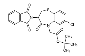 [(R)-7-Chloro-3-(1,3-dioxo-1,3-dihydro-isoindol-2-yl)-4-oxo-3,4-dihydro-2H-benzo[b][1,4]thiazepin-5-yl]-acetic acid tert-butyl ester CAS:98413-28-6 manufacturer & supplier