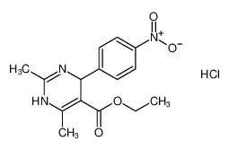 ethyl 2,6-dimethyl-4-(4-nitrophenyl)-1,4-dihydropyrimidine-5-carboxylate hydrochloride CAS:98414-40-5 manufacturer & supplier