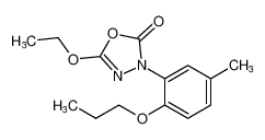 1,3,4-Oxadiazol-2(3H)-one, 5-ethoxy-3-(5-methyl-2-propoxyphenyl)- CAS:98415-29-3 manufacturer & supplier