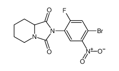 2-(4-bromo-2-fluoro-5-nitrophenyl)tetrahydroimidazo[1,5-a]pyridine-1,3(2H,5H)-dione CAS:98417-17-5 manufacturer & supplier