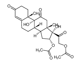 16α,21-diacetoxy-9,17-dihydroxy-pregn-4-ene-3,11,20-trione CAS:98422-62-9 manufacturer & supplier