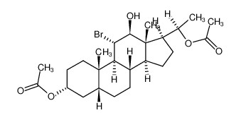 3α,20βF-diacetoxy-11α-bromo-5β-pregnan-12β-ol CAS:98424-19-2 manufacturer & supplier