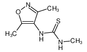 1-(3,5-dimethyl-isoxazol-4-yl)-3-methyl-thiourea CAS:98432-29-2 manufacturer & supplier