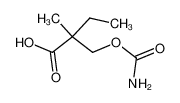 2-carbamoyloxymethyl-2-methyl-butyric acid CAS:98436-09-0 manufacturer & supplier