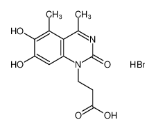 3-(6,7-dihydroxy-4,5-dimethyl-2-oxoquinazolin-1(2H)-yl)propanoic acid hydrobromide CAS:98440-80-3 manufacturer & supplier