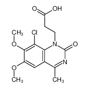 8-Chloro-6,7-dimethoxy-4-methyl-2(1H)-quinazolinone-1-propionic acid CAS:98440-90-5 manufacturer & supplier