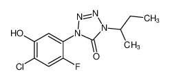 1-(sec-butyl)-4-(4-chloro-2-fluoro-5-hydroxyphenyl)-1,4-dihydro-5H-tetrazol-5-one CAS:98446-03-8 manufacturer & supplier