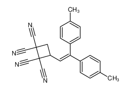 3-(2,2-Di-p-tolyl-vinyl)-cyclobutane-1,1,2,2-tetracarbonitrile CAS:98451-46-8 manufacturer & supplier