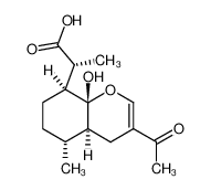 (R)-2-((4aS,5R,8S,8aR)-3-Acetyl-8a-hydroxy-5-methyl-4a,5,6,7,8,8a-hexahydro-4H-chromen-8-yl)-propionic acid CAS:98451-66-2 manufacturer & supplier